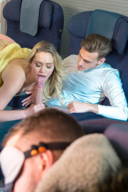 Mia Malkova, debuts for Private by fucking on a plane 7 of 12